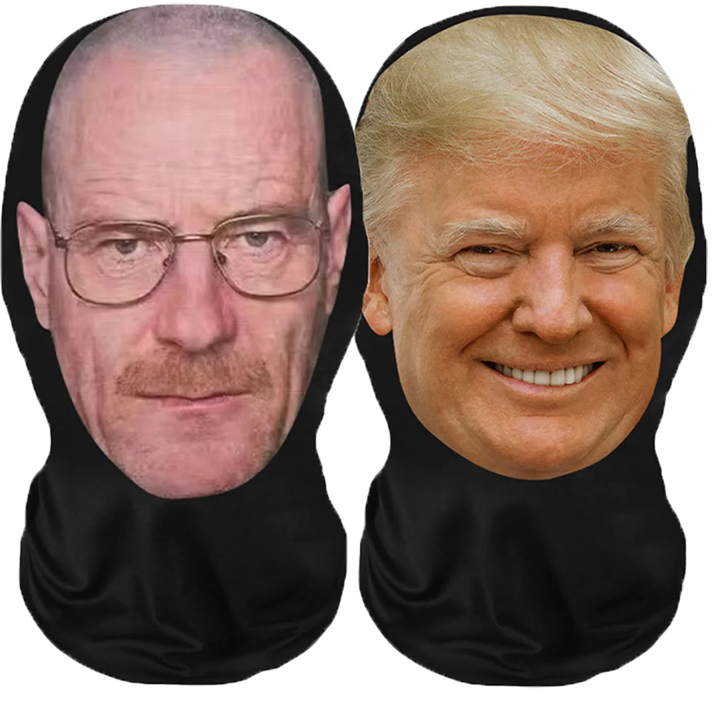 Funny 3D Printed Mask Elastic Mesh Full Face Mask for Men Women Cosplay Headwear Novelty Supplies Tricky Hood Party Cosplay Prop